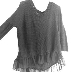 American Eagle hi-low sweater